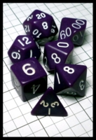 Dice : Dice - Dice Sets - Wiz Dice Purple Opaque - eBay Mar 2015